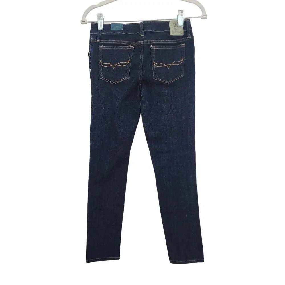 NWT New Ralph Lauren Bowery Dark Wash Skinny Jeans Size 12‎ Girls